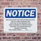 Signmission Red Dyed Diesel Fuel For Off Road Use Only OSHA Notice Sign, Plastic, 10in W x 7in L, 2PK OS-2PACK-NS-P-710-L-18010 - alternate 7